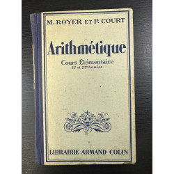 Arithmétique cours élémentaire 1e et 2e années