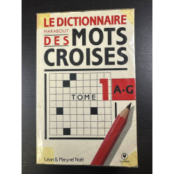 Le dictionnaire marabout des mots croisés tome 1 : de A à G