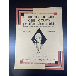 Bulletin Officiel des Cours Professionnels n° 72