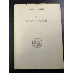 La sainte bible - Le lévitique