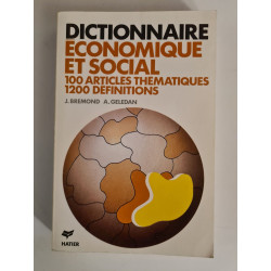 Dictionnaire economique et social