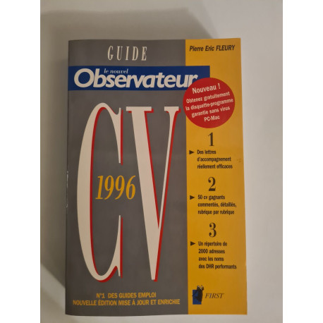 Guide "Le Nouvel observateur" CV 1996