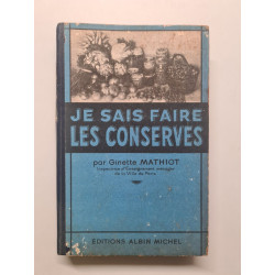 Je sais faire les conserves