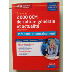 2000 QCM de culture générale et actualité - Méthode et...