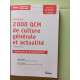 2000 QCM de culture générale et actualité - Méthode et...