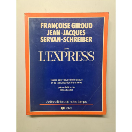 Françoise Giroud Jean-Jacques Servan-Schreiber dans "L'Express":...