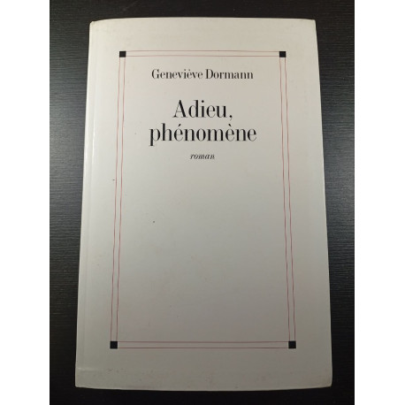 Adieu phénomène