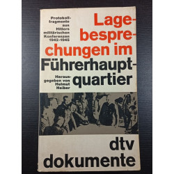 Lagebesprechungen im Führerhauptquartier