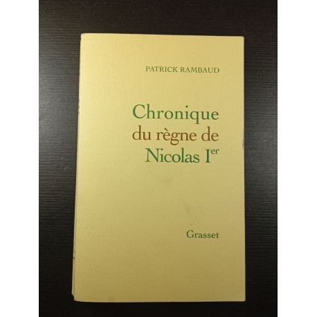 Chronique du règne de Nicolas Ier