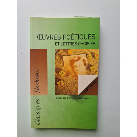 Oeuvres Poetiques Et Lettres Choisies