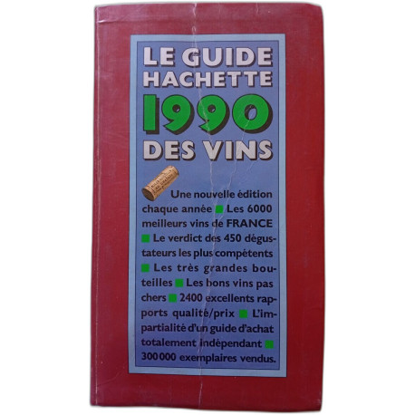 Le guide Hachette 1990 des vins