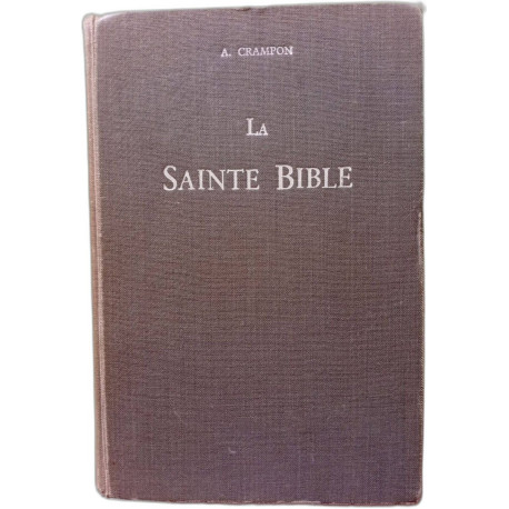 La Sainte Bible