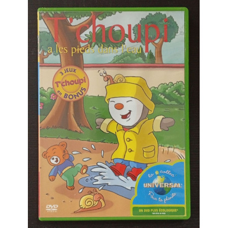 T'choupi a les pieds dans l'eau