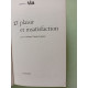 Plaisir et insatisfaction