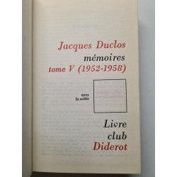 Jacques Duclos mémoires tome V (1952-1958)