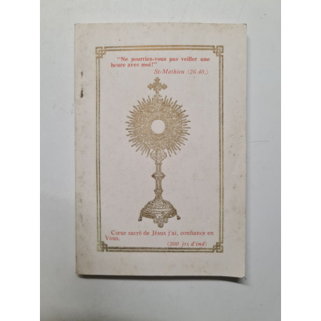 Cœur sacré de Jésus j'ai confiance en Vous