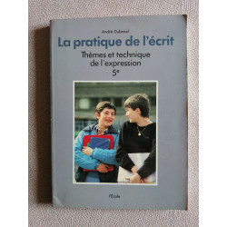 pratique de l ecrit 5e eleve