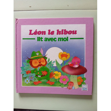 Léon le hibou lit avec moi