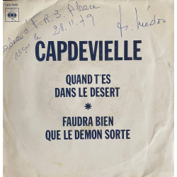 Quand t'es dans le désert