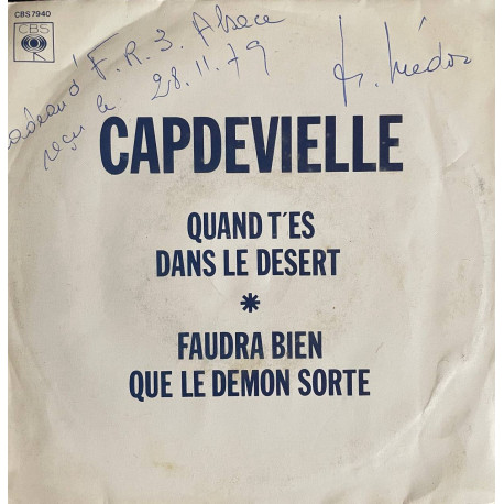 Quand t'es dans le désert