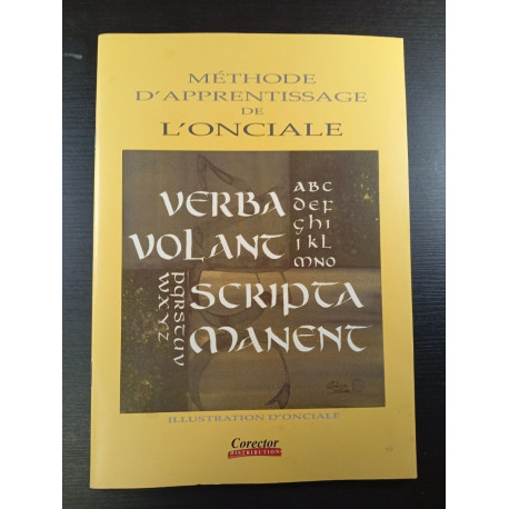 Méthode d'apprentissage de l'Onciale