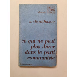 Ce qui ne peut plus durer dans le parti communiste