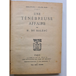 Une Ténébreuse Affaire