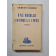 Une abeille congre la vitre