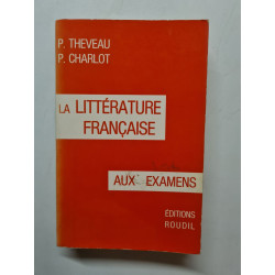 La littérature française aux examens
