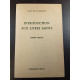 Introduction aux livres saints