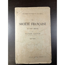 La Société française au XVIIIe siècle