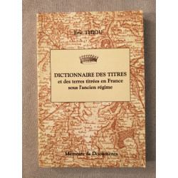 Dictionnaire titres et terres titrées AR