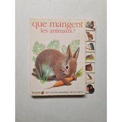 Que mangent les animaux