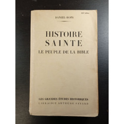 Histoire sainte le peuple de la bible