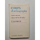Cours d'orthographe