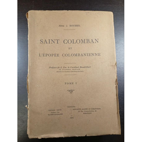 Saint Colomban et l'épopée colombianienne tome 1