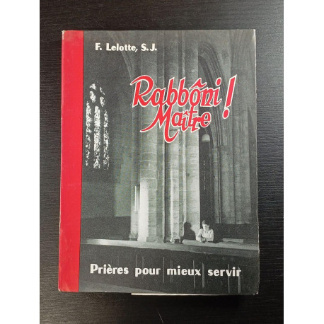 Rabboni Maître