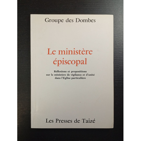 Le ministère épiscopal