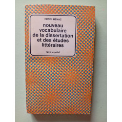 nouveau vocabulaire de la dissertation et des études littéraires