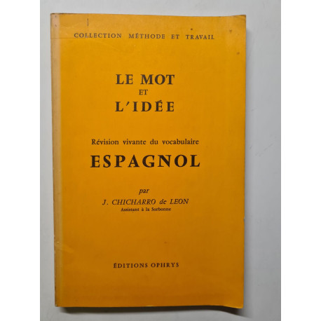 Le mot et l'idée