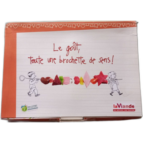 Le goût toute une brochette de sens