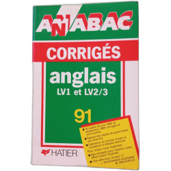 Annabac 1991. bac anglais Lv1 et Lv2/3