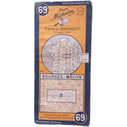 Carte nº69 Bourges - Macon