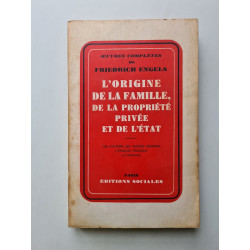 L'origine de la famille de la propriété privée et de l'état
