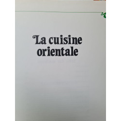 La cuisine orientale