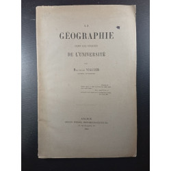 La Géographie dans les chaires de l'Université