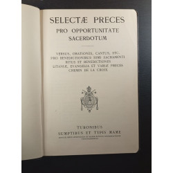 Selectæ Preces Pro Opportunitate Sacerdotum