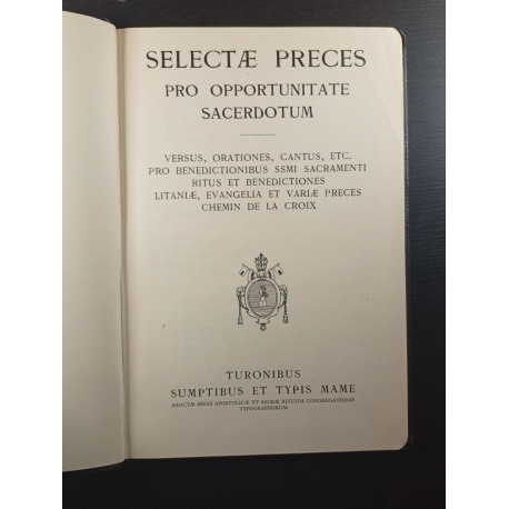 Selectæ Preces Pro Opportunitate Sacerdotum