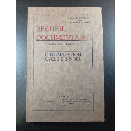 Recueil Documentaire deuxième édition