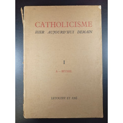 Catholicisme hier aujourd'hui demain 1 A - Béthel